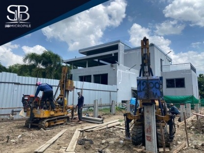 รับเหมาตอกเสาเข็มไมโครไพล์ นนทบุรี ราคาถูก - รับตอกเสาเข็มไมโครไพล์ ราคาถูก - เอสบี ไมโครไพล์